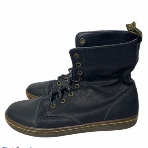 Dr. Martens Black Combat Boots